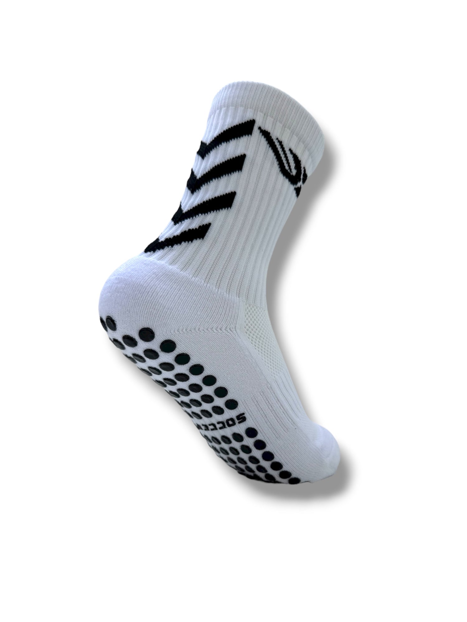 Champion Steps™ White Grip Socks