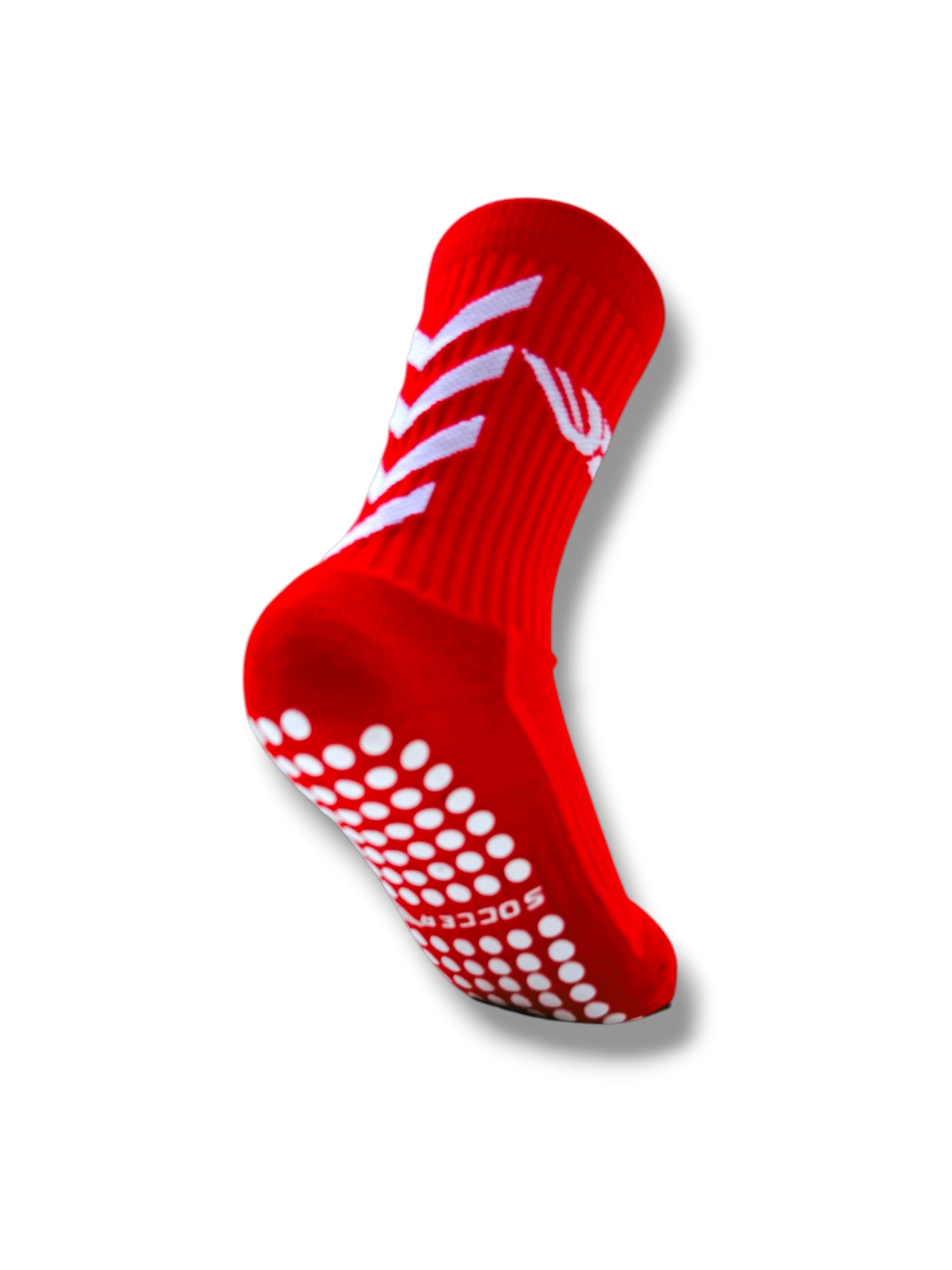 Champion Steps™ Red Grip Socks