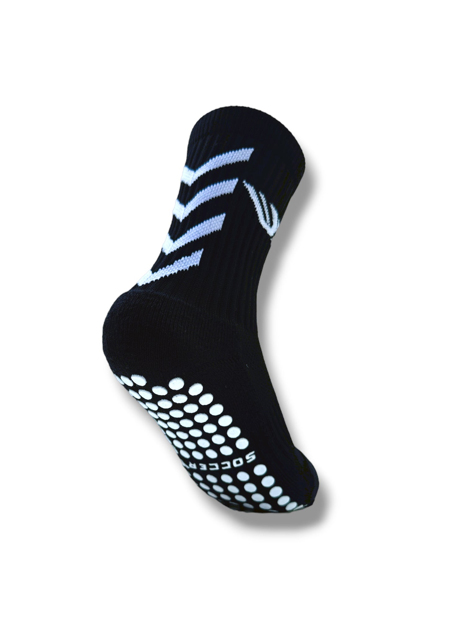 Champion Steps™ Black Grip Socks